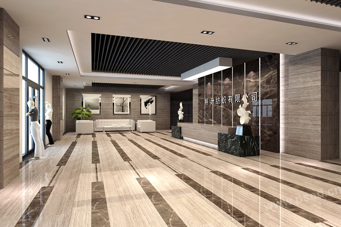 厦门翔升纺织展厅